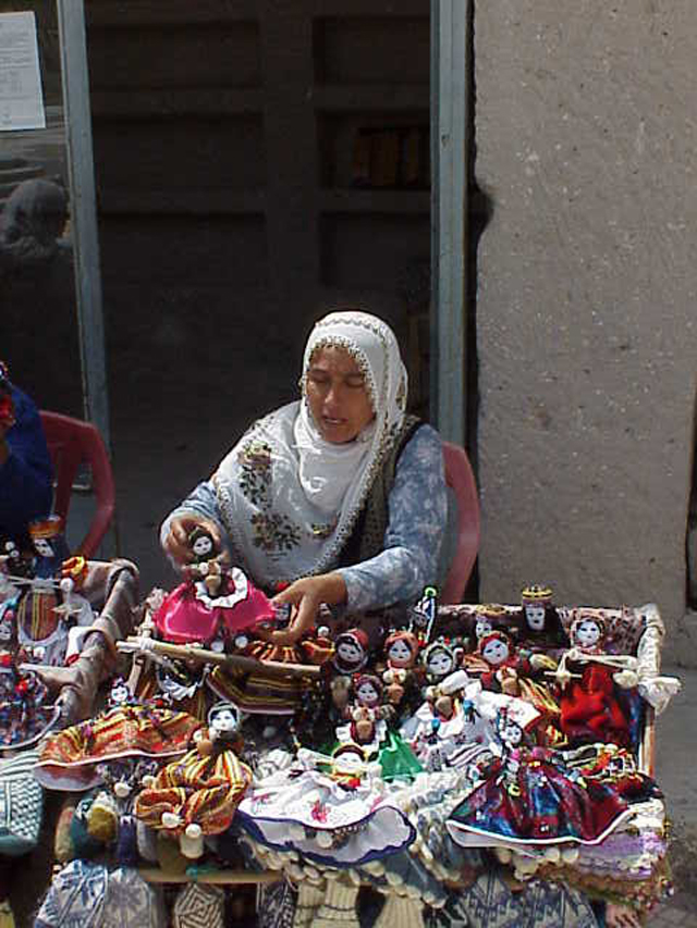 Women selling dolls	Soganli Valley	Cappadocia