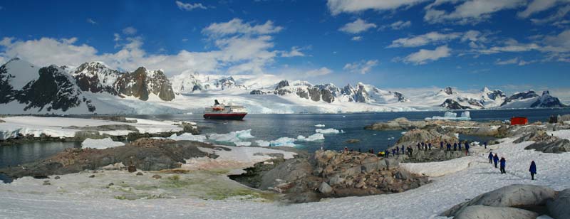 Antarctica visitors - click for details