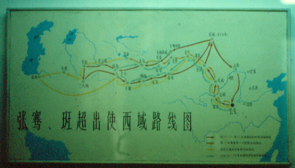 	Silk Road Map		XIAN	CHINA