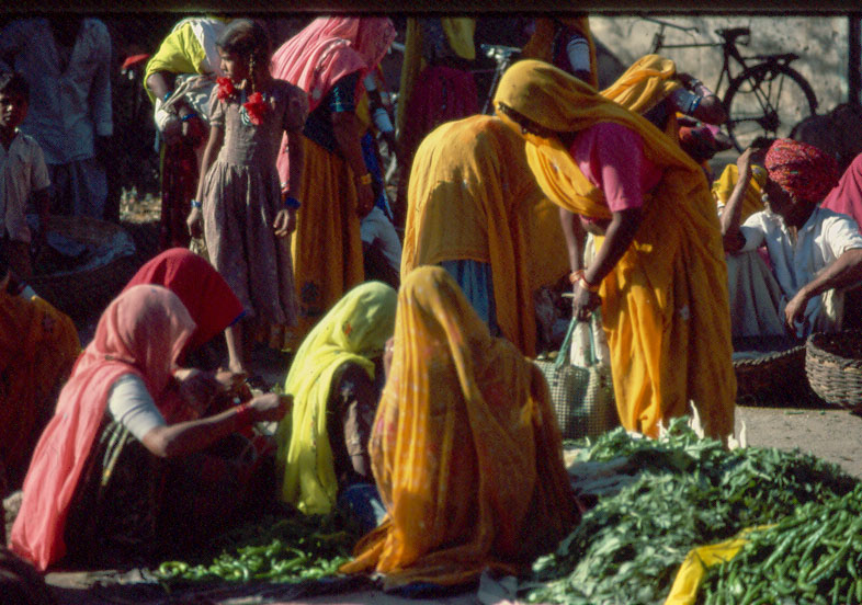 	Village market, India